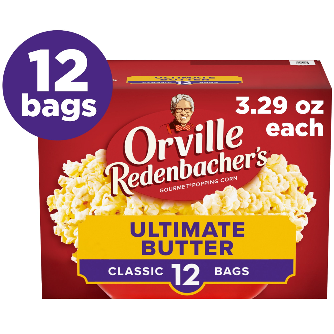 ORVILLE POPCORN MOVIE THEATER BUTTER 3'S